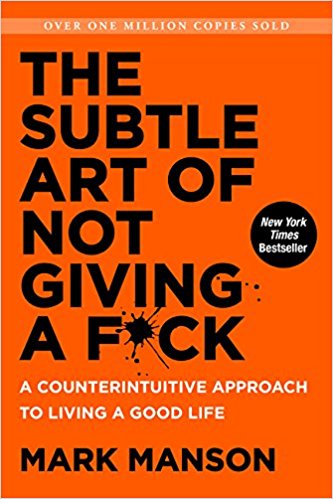 The Subtle Art of Not Giving a F*ck Book Cover